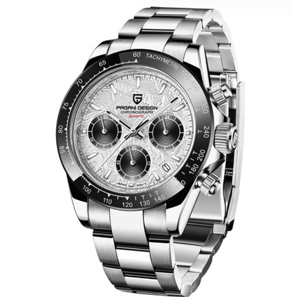 Pagani design best selling multi functional fine steel waterproof calendar men''s quartz watch 1644