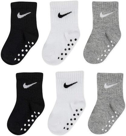 Nike Toddler Boy's & Girls Ankle Gripper Socks (3 Pairs)